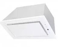 Okapy kuchenne - Toflesz Linea Glass 90 Biały - miniaturka - grafika 1