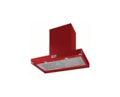 Okapy kuchenne - Falcon Contemporary 110 Wiśniowy szczotkowany nikiel - miniaturka - grafika 1