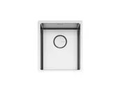 Zlewozmywaki - Falmec Como 34 Zlewozmywak stalowy jednokomorowy inox SCO3400U.00#SSF - miniaturka - grafika 1