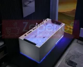 Wanny z hydromasażem - Zepehof Wanna z hydromasażem EB-D710 prostokątna - miniaturka - grafika 1