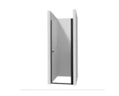 Ścianki i drzwi prysznicowe - Deante Kerria Plus Drzwi prysznicowe wahadłowe 200x80 cm nero KTSWN42P - miniaturka - grafika 1