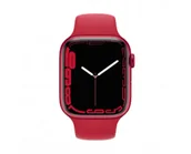 Smartwatch - Apple Watch S7 Alu 45mm Sport Bracelet Red MKN93FD/A - miniaturka - grafika 1