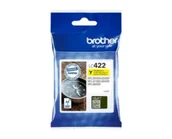 Tusze oryginalne - Tusz Oryginalny Brother LC422 MFC-J5340DW MFC-J5740DW MFC-J6540DW LC422Y Żółty - miniaturka - grafika 1