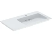 Umywalki - Geberit One Umywalka meblowa z otworem na baterię bez przelewu 90x48 cm biały KeraTect 505.009.00.1 - miniaturka - grafika 1