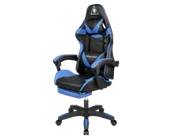 Fotele gamingowe - Kruger&Matz Fotel gamingowy GX-150 czarno-niebieski KM0790-BL - miniaturka - grafika 1