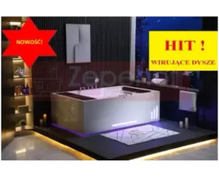 Zepehof Wanna z hydromasażem EB-D628R - Wanny z hydromasażem Zepehof Wanna z hydromasażem EB-D628R - Wanny z hydromasażem - miniaturka - grafika 1