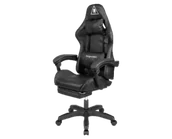 Fotele gamingowe - Kruger&Matz Fotel gamingowy GX-150 czarny KM0790-B - miniaturka - grafika 1