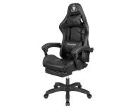 Fotele gamingowe - Kruger&Matz Fotel gamingowy GX-150 czarny KM0790-B - miniaturka - grafika 1