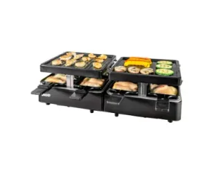 Unold 48755 grill raclette 8 os. 1300 W Czarny - Raclette Unold 48755 grill raclette 8 os. 1300 W Czarny - Raclette - miniaturka - grafika 1