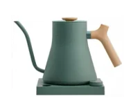 Czajniki elektryczne - Fellow Stagg EKG PRO Drewno Zielony mat - miniaturka - grafika 1