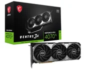 Karty graficzne - MSI GeForce RTX 4070 Ti VENTUS 3X E1 OC 12GB GDDR6X - miniaturka - grafika 1