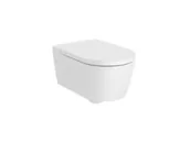 Kompakty WC - Roca Inspira Toaleta WC 56x37 cm Rimless bez kołnierza biały mat A347526620 - miniaturka - grafika 1