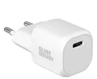 Ładowarki do telefonów - Silver Monkey Mini Ładowarka sieciowa PD 20W (USB-C) W - miniaturka - grafika 1