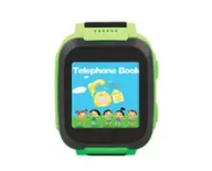 Smartwatch - Setty SmileKid SD-200 Zielono-czarny - miniaturka - grafika 1