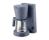 Ekspresy do kawy - Alessi  AL-00149860 Ekspres przelewowy do kawy Plissé 1,5 l szary - miniaturka - grafika 1