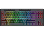 Klawiatury - REDRAGON K516 Shiva Pro 87 RGB Czarny - miniaturka - grafika 1