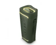 Głośniki przenośne - Energy Sistem Yume ECO Bluetooth Speaker with RGB LED Lights Zielony - miniaturka - grafika 1