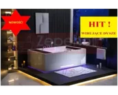 Wanny z hydromasażem - Zepehof Wanna z hydromasażem EB-D628R - miniaturka - grafika 1