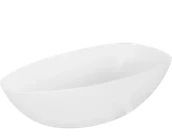 Wanny - Mexen Imola wanna wolnostojąca z konglomeratu 150 x 77 cm, biała połysk - 57281507610 - miniaturka - grafika 1