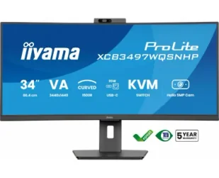 iiyama ProLite XCB3497WQSNPH-B1 34" 3440x1440 Czarny - Monitory - miniaturka - grafika 2