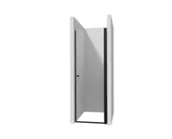 Ścianki i drzwi prysznicowe - Deante Kerria Plus Drzwi prysznicowe wahadłowe 200x90 cm nero KTSWN41P - miniaturka - grafika 1