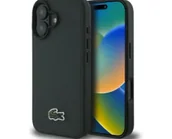 Etui i futerały do telefonów - Lacoste Iconic Petit Pique do iPhone 16 Plus Zielony - miniaturka - grafika 1