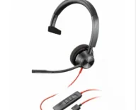 Słuchawki - Poly Blackwire 3310 -M HS +USB -C/A TAA 760Q7AA - miniaturka - grafika 1