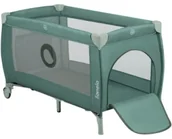 Łóżeczka i kojce - LIONELO Stefi Plus Łóżeczko turystyczne Zielony - miniaturka - grafika 1