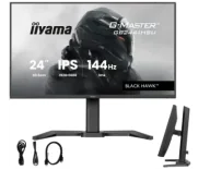 Monitory - iiyama G-Master GB2441HSU-B1 Black Hawk 24" IPS - miniaturka - grafika 1