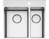 Zlewozmywaki - Zlew FALMEC GARDA 3118 stal szczotkowana INOX - miniaturka - grafika 1