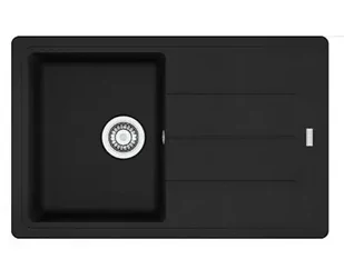 Franke Basis BFG 611-78 Zlewozmywak granitowy jednokomorowy 78x50 cm czarny mat 114.0676.298 - Zlewozmywaki Franke Basis BFG 611-78 Zlewozmywak granitowy jednokomorowy 78x50 cm czarny mat 114.0676.298 - Zlewozmywaki - miniaturka - grafika 2