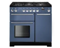 Kuchenki gazowo-elektryczne - Falcon Infusion 90 Niebieski - miniaturka - grafika 1