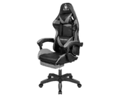 Fotele gamingowe - Kruger&Matz Fotel gamingowy GX-150 czarno-szary KM0790-G - miniaturka - grafika 1