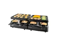 Raclette - Unold 48755 grill raclette 8 os. 1300 W Czarny - miniaturka - grafika 1