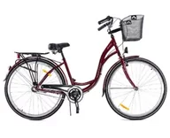 Rowery - Storm Amsterdam Nexus 28 cali Damski Czerwony - miniaturka - grafika 1