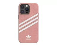 Etui i futerały do telefonów - Adidas Samba Alligator z 3 paskami do iPhone 14 Pro Max różowy - miniaturka - grafika 1