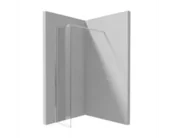 Ścianki i drzwi prysznicowe - Deante Kerria Plus Ścianka prysznicowa walk-in 200x40 cm chrom KTS084P - miniaturka - grafika 1