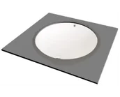 Umywalki - Deante Alpinia Umywalka podblatowa 43x33 cm biała CGA6U5U - miniaturka - grafika 1