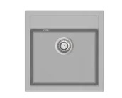 Zlewozmywaki - Aquasanita TESSA SQT100-220W Beton - miniaturka - grafika 1