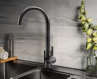 Baterie kuchenne - Bateria stalowa Kernau KWT 34 Gun Metal Nano - miniaturka - grafika 1