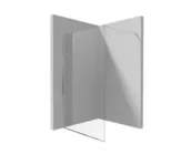 Ścianki i drzwi prysznicowe - Deante Kerria Plus Kabina walk-in 200x140 cm chrom KTS034P - miniaturka - grafika 1