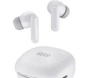 Słuchawki - QCY MeloBuds HT16 ANC Wodoodporne Biały - miniaturka - grafika 1