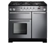 Kuchenki gazowo-elektryczne - Falcon Infusion 90 Srebrny - miniaturka - grafika 1