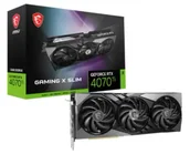 Karty graficzne - MSI GeForce RTX 4070 Ti GAMING X SLIM 12GB GDDR6 - miniaturka - grafika 1