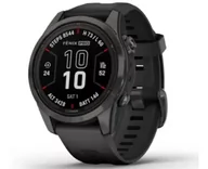 Smartwatch - Garmin Fenix 7S PRO Sapphire Solar Tytan z latarką LED 010-02776-11 - miniaturka - grafika 1
