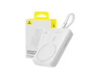 Powerbanki - Baseus Magnetic Mini 10000mAh 30W MagSafe (biały) - miniaturka - grafika 1