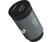 Ładowarki samochodowe - ISY Ładowarka samochodowa ICC-5030-CC - miniaturka - grafika 1